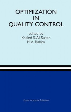 Kniha Optimization in Quality Control Khalaf S. Sultan