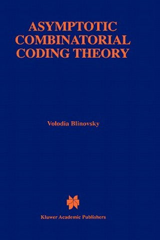 Knjiga Asymptotic Combinatorial Coding Theory Volodia Blinovsky