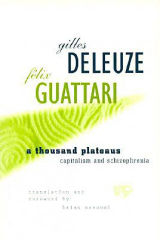 Könyv A Thousand Plateaus Gilles Deleuze