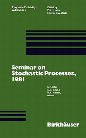 Könyv Seminar on Stochastic Processes, 1981 E. Cinlar