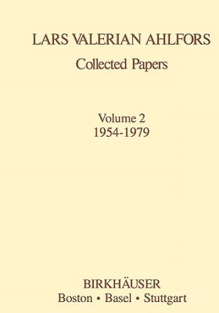 Βιβλίο Collected Papers Vol 2: 1954-1979 Lars V. Ahlfors