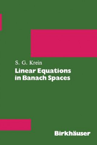 Carte Linear Equations in Banach Spaces rein