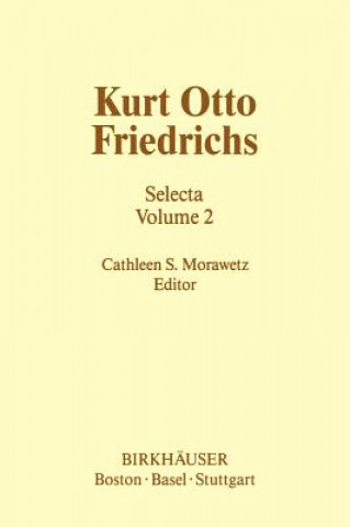 Kniha Kurt Otto Friedrichs C.S. Morawetz