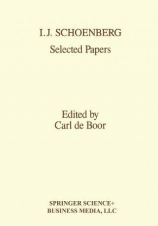 Kniha I.J. Schoenberg Selected Papers e Boor
