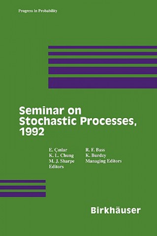 Książka Seminar on Stochastic Processes, 1992 inlar