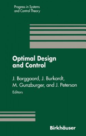 Kniha Optimal Design and Control Jeff Borggaard