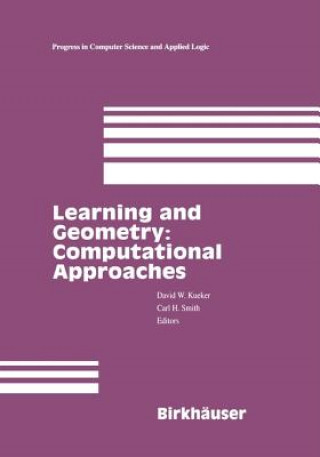 Kniha Learning and Geometry: Computational Approaches David Kueker