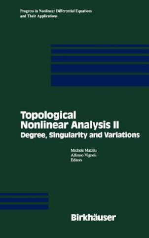 Książka Topological Nonlinear Analysis II Michele Matzeu