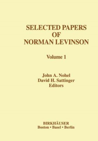 Książka Selected Works of Norman Levinson John Nohel