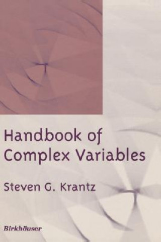 Carte Handbook of Complex Variables Steven G. Krantz