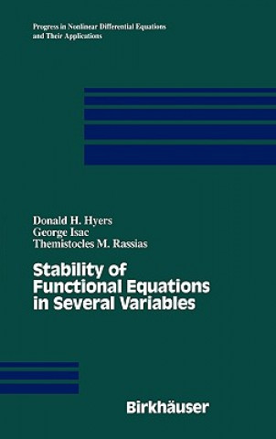 Knjiga Stability of Functional Equations in Several Variables D.H. Hyers