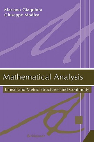 Carte Mathematical Analysis Mariano Giaquinta