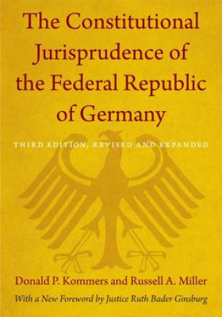 Carte Constitutional Jurisprudence of the Federal Republic of Germany Donald P. Kommers