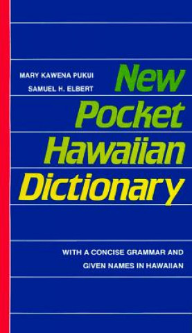 Könyv New Pocket Hawaiian Dictionary Mary K. Pukui