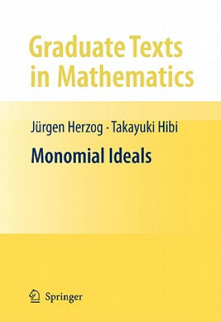 Książka Monomial Ideals Jürgen Herzog