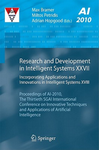 Книга Research and Development in Intelligent Systems XXVII Max Bramer