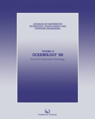 Kniha Oceanology '88 Society for Underwater Technology (SUT)