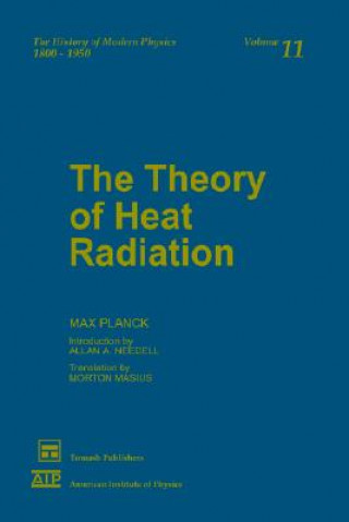 Kniha The Theory of Heat Radiation Max Planck