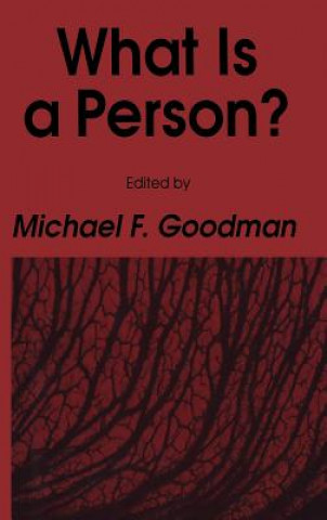 Könyv What Is a Person? Michael F. Goodman