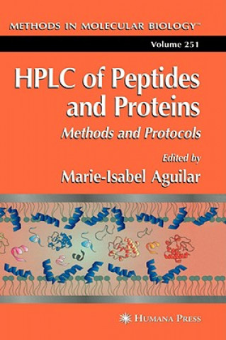 Książka HPLC of Peptides and Proteins Marie-Isabel Aguilar