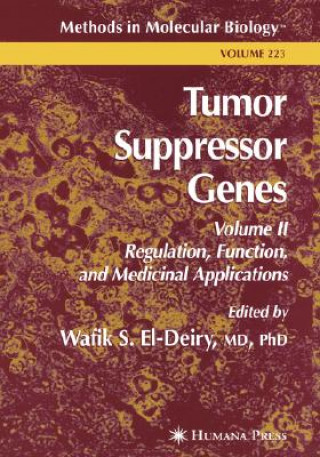 Könyv Tumor Suppressor Genes Wafik S. El- Deiry