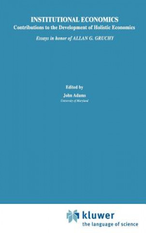 Knjiga Institutional Economics John Adams