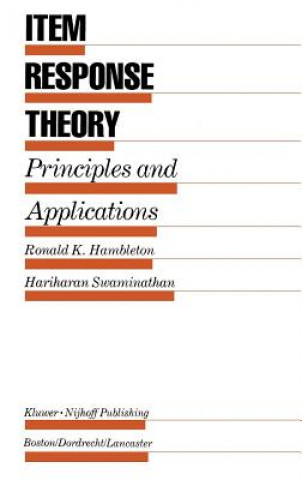 Книга Item Response Theory Ronald K. Hambleton