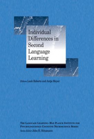 Książka Individual Differences in Second Language Learning Leah Roberts