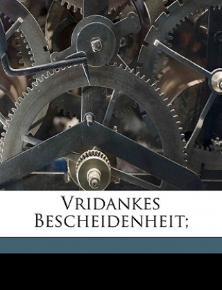 Kniha Vridankes Bescheidenheit; Wilhelm Grimm