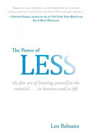 Könyv Power Of Less Leo Babauta