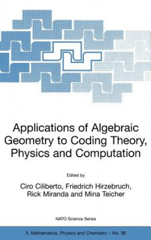Carte Applications of Algebraic Geometry to Coding Theory, Physics and Computation Ciro Ciliberto