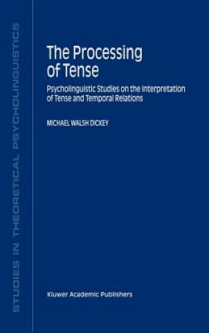 Kniha Processing of Tense M.W. Dickey
