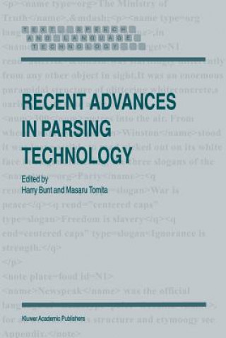 Książka Recent Advances in Parsing Technology H. Bunt