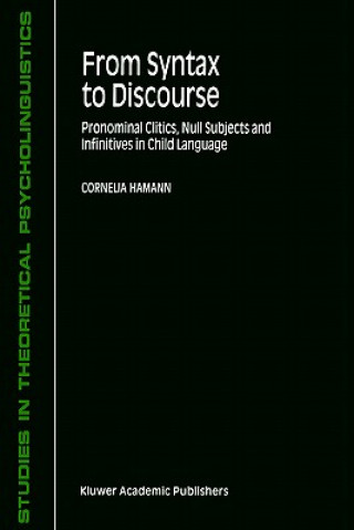 Könyv From Syntax to Discourse C. Hamann