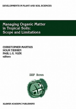 Carte Managing Organic Matter in Tropical Soils: Scope and Limitations Christopher Martius