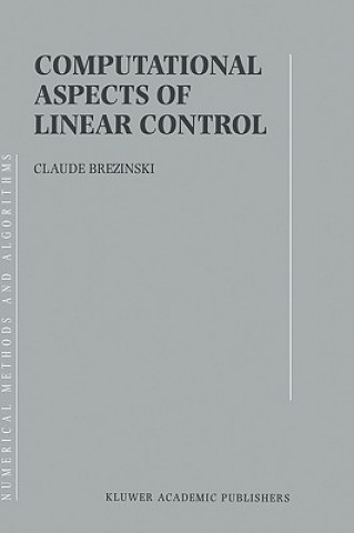 Könyv Computational Aspects of Linear Control Claude Brezinski