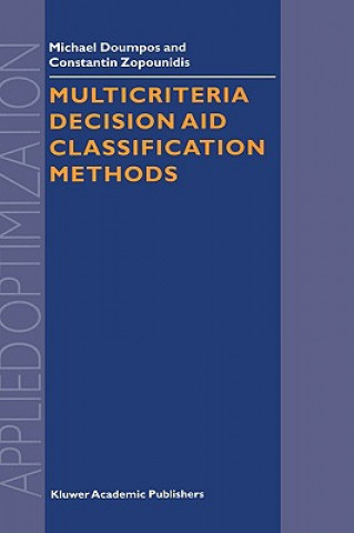 Книга Multicriteria Decision Aid Classification Methods M. Doumpos