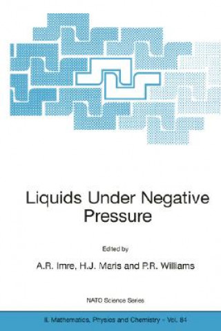 Kniha Liquids Under Negative Pressure A.R. Imre