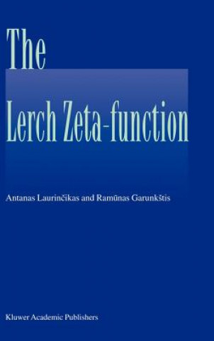 Könyv The Lerch zeta-function Antanas Laurincikas