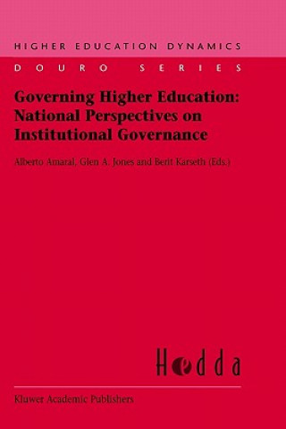 Buch Governing Higher Education: National Perspectives on Institutional Governance A. Amaral