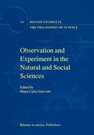 Carte Observation and Experiment in the Natural and Social Sciences Maria Carla Galavotti