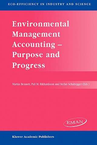 Könyv Environmental Management Accounting - Purpose and Progress Martin D. Bennett