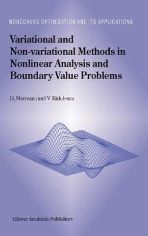 Boek Variational and Non-variational Methods in Nonlinear Analysis and Boundary Value Problems D. Motreanu