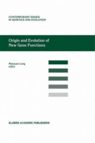 Książka Origin and Evolution of New Gene Functions anyuan Long