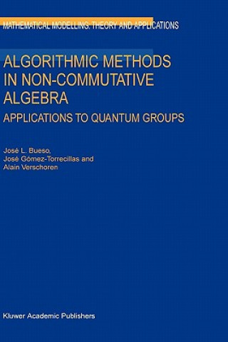 Carte Algorithmic Methods in Non-Commutative Algebra J.L. Bueso