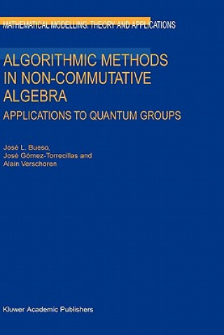 Kniha Algorithmic Methods in Non-Commutative Algebra J.L. Bueso