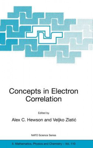 Buch Concepts in Electron Correlation Alex C. Hewson