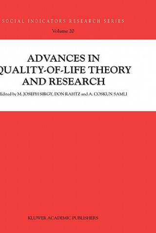 Kniha Advances in Quality-of-Life Theory and Research M. J. Sirgy