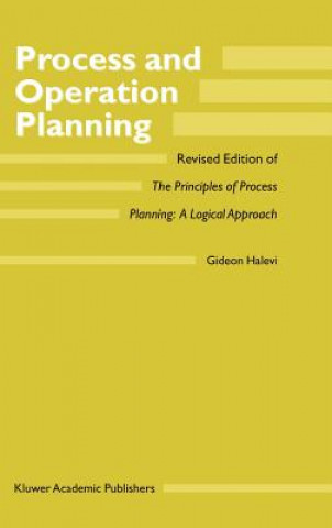 Könyv Process and Operation Planning Gideon Halevi