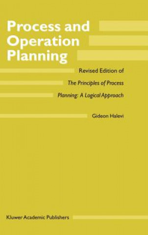 Buch Process and Operation Planning Gideon Halevi